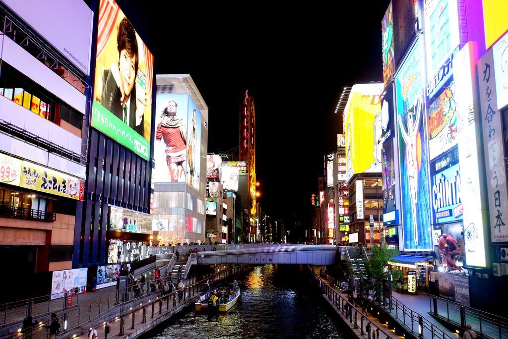 Hotel Le Botejour Nanba Osaka Bagian luar foto