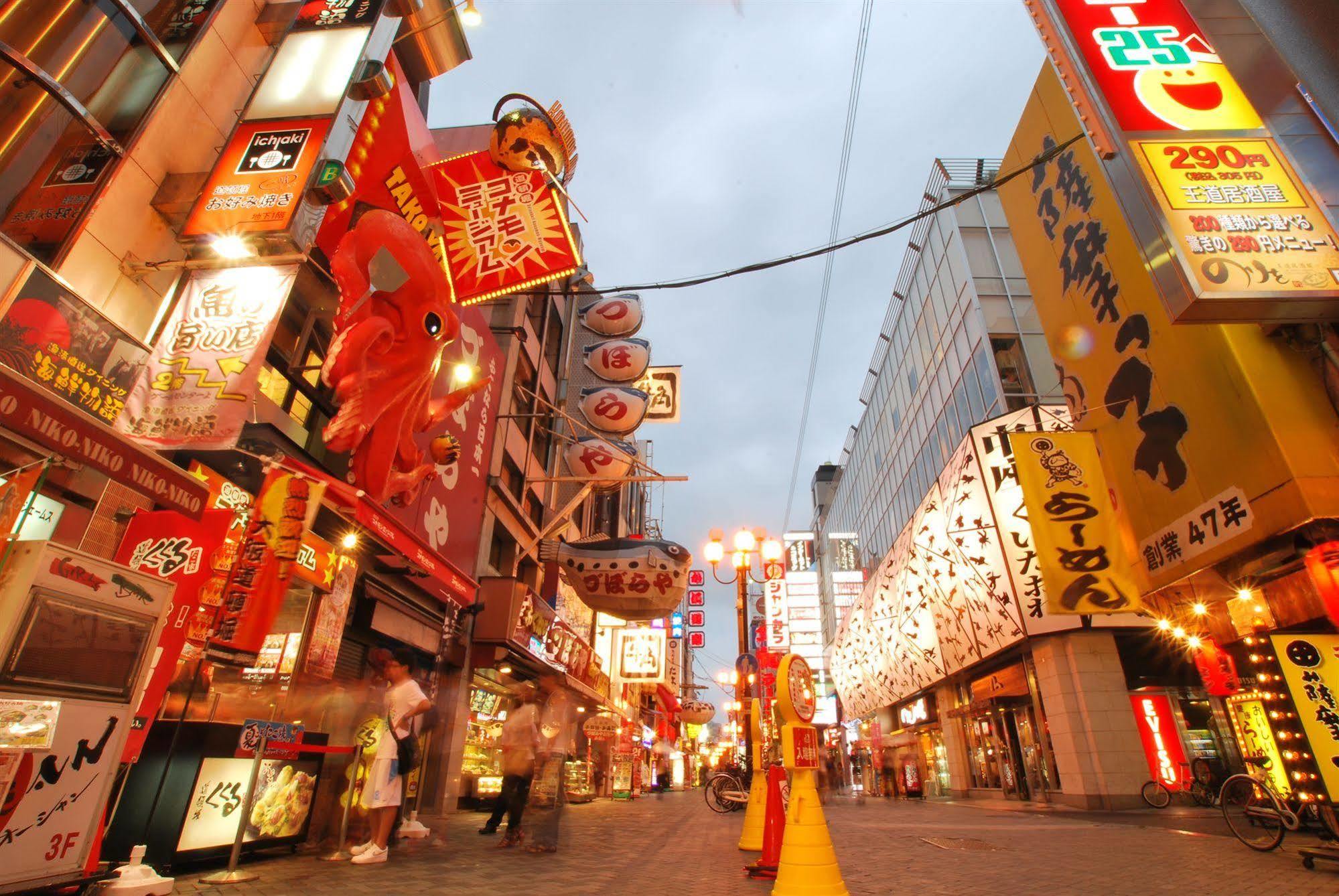 Hotel Le Botejour Nanba Osaka Bagian luar foto